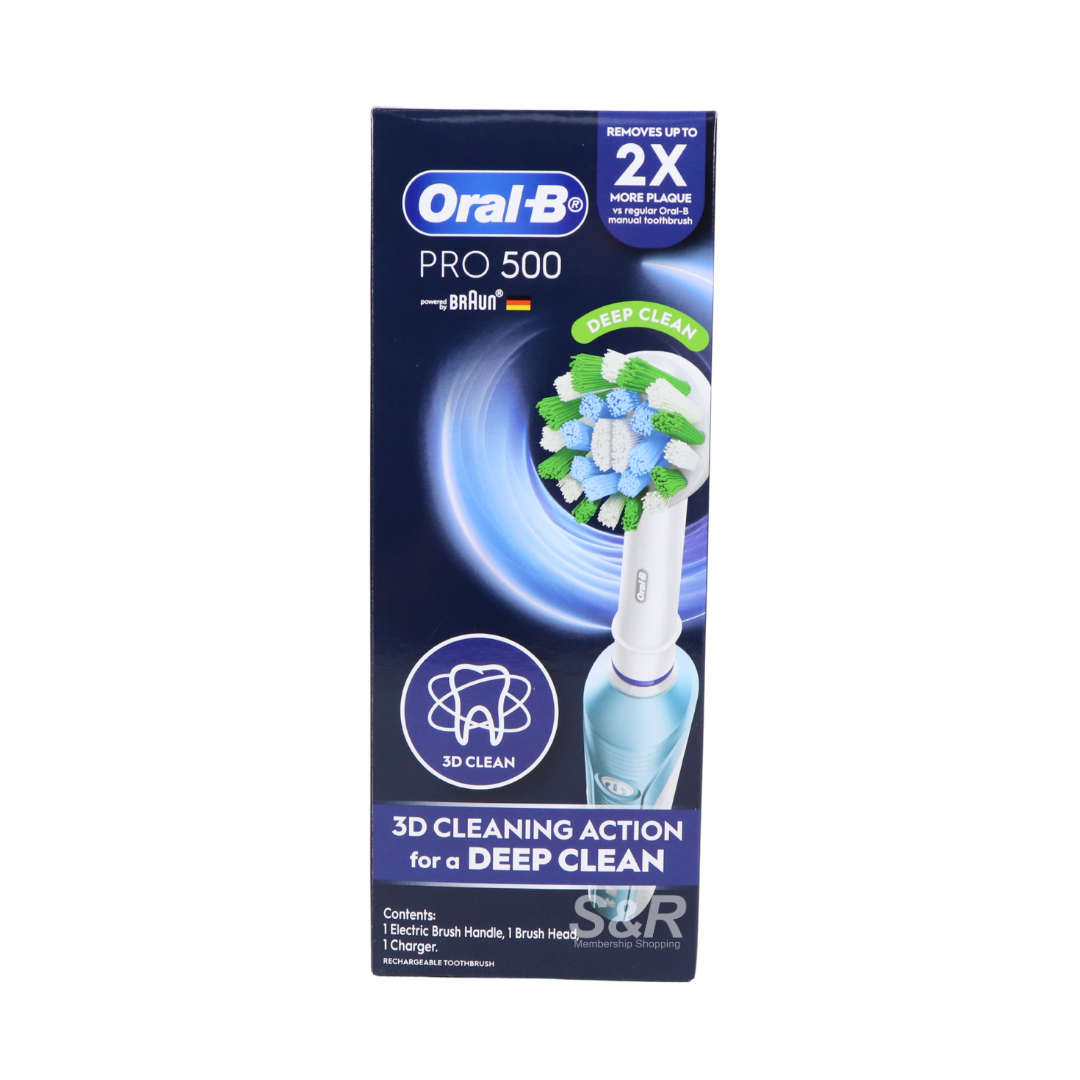 Oral-B Pro 500 3D Action Powered By Braun